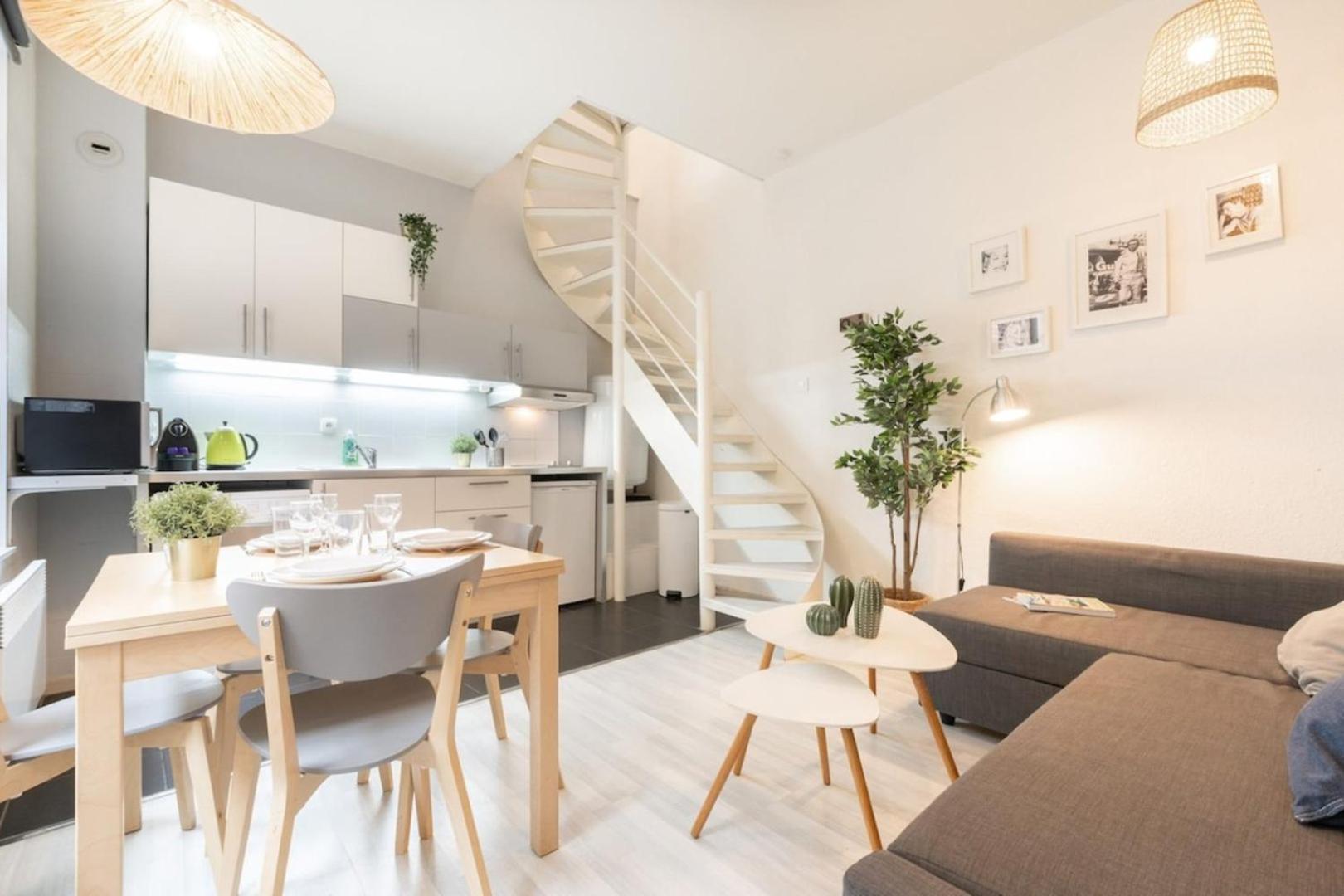 Vieux Lille Bright Duplex ! 3Pers Apartment Exterior photo
