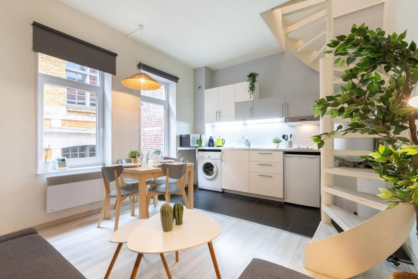 Vieux Lille Bright Duplex ! 3Pers Apartment Exterior photo
